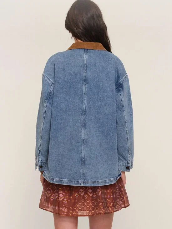 Heartloom Merie Jacket in Women's Size Small S | Like New | Denim Jean Jacket - Picture 3 of 14